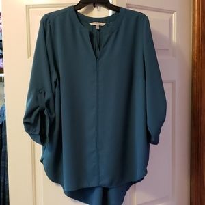 41 Hawthorne 3/4 sleeve top sz 2X